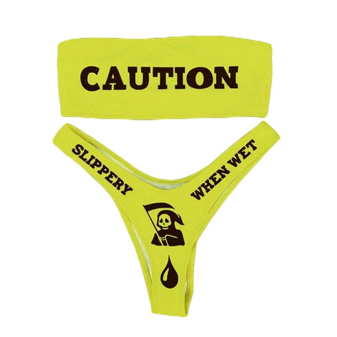 Strapless Tube Bikini
